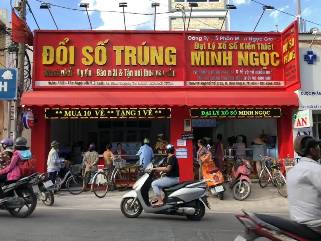 Đại lý vé số Minh Ngọc — 119 Ngô Tất Tố, TP.HCM